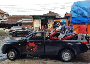 Tak Bisa Lewati Banjir, Masan Siapkan Mobil untuk Angkut Motor