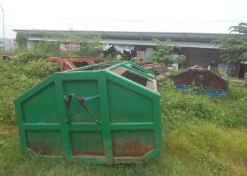 Banyak yang Rusak, Dinas Perdagangan Tambah Enam Kontainer Sampah Tahun Ini