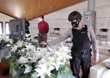 Antisipasi Gangguan, Polisi Sterilisasi Gereja Jelang Paskah