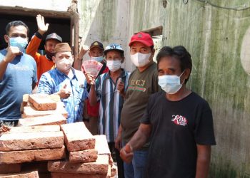 Cek Langsung, Masan Bantu Perbaikan Rumah Kasmadi