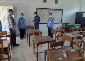 Visitasi Sekolah, Puskesmas Cek Kesiapan Sarpras Sebelum Ujian Tatap Muka