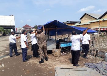 PKL Di Lahan Bekas Matahari Ditertibkan