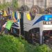 Bus Terbalik, Tiga Luka Serius