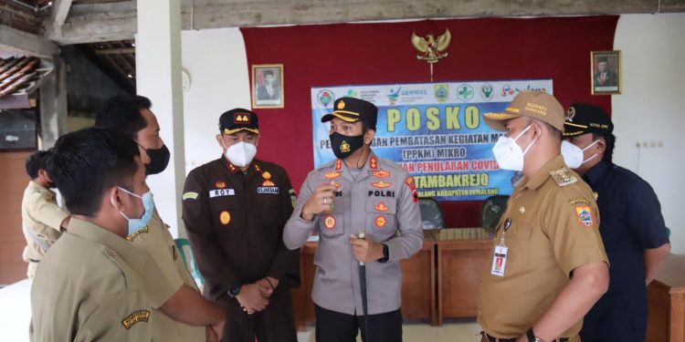 Antisipasi Lonjakan Covid-19, Posko PPKM Dicek