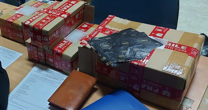 Terendus, Rokok Ilegal Dikirim Pakai Jasa Kirim Paket Digagalkan