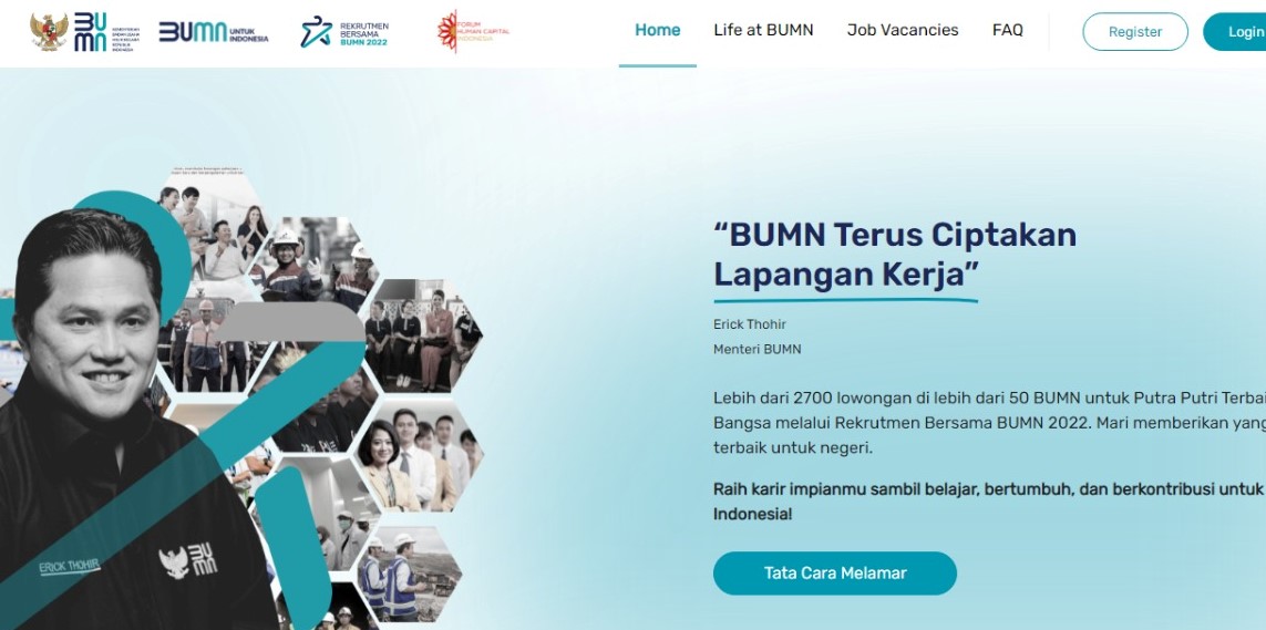 56 Perusahaan BUMN Buka Lowongan Kerja, Berikut Link Pendaftarannya ...