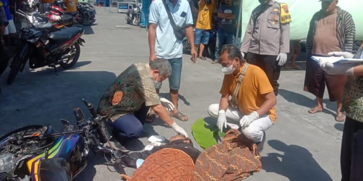Warga Pati Meninggal Mendadak Usai Antar Istri Ke Pasar Kalirejo Kudus