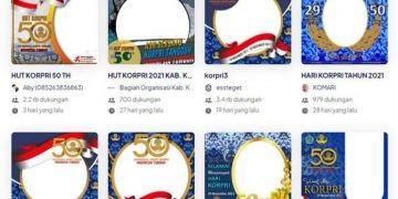 Link Twibbon HUT KORPRI 2022 dan Sejarah Singkatnya