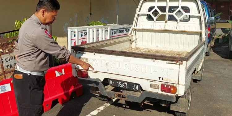 Gandengan Genset Lepas, Pengemudi Ojek Tewas Tertabrak
