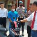 pencuri motor di Kudus dihajar warga