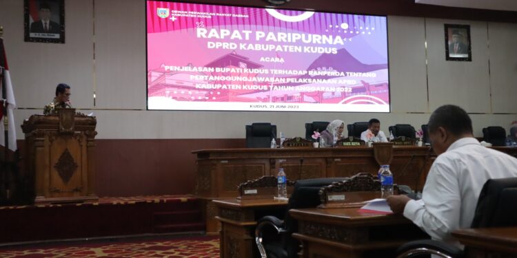 Gelar Paripurna Pertanggungjawaban Bupati, DPRD Kudus Jamin Pembahasan Tepat Waktu