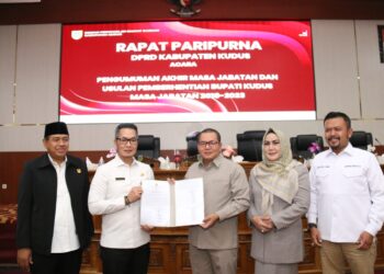 Jelang  Akhir Masa Jabatan Bupati, DPRD Kudus Usulkan 3 Nama Pj Bupati