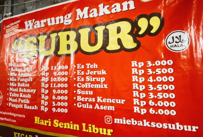 mie bakso subur