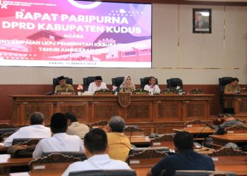 Paripurna LKPJ Pemkab Kudus 2023