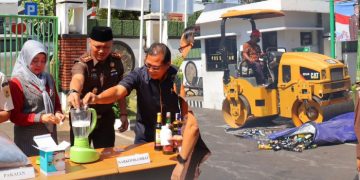 Pemusnahan barang bukti kejaksaan Kudus